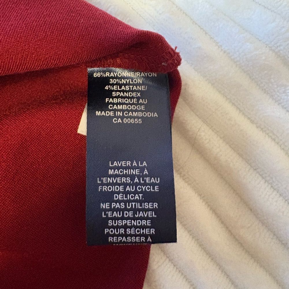 Reitmans Bold Red Dress Size XL - Picture 8 of 8